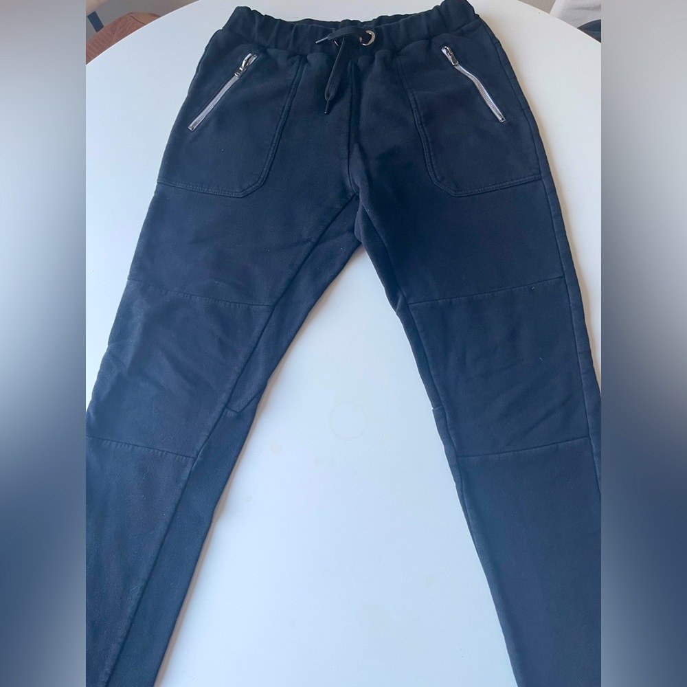 Marcell Von Berlin, Black & White Leopard Print Jogger, US Size Medium, NWT